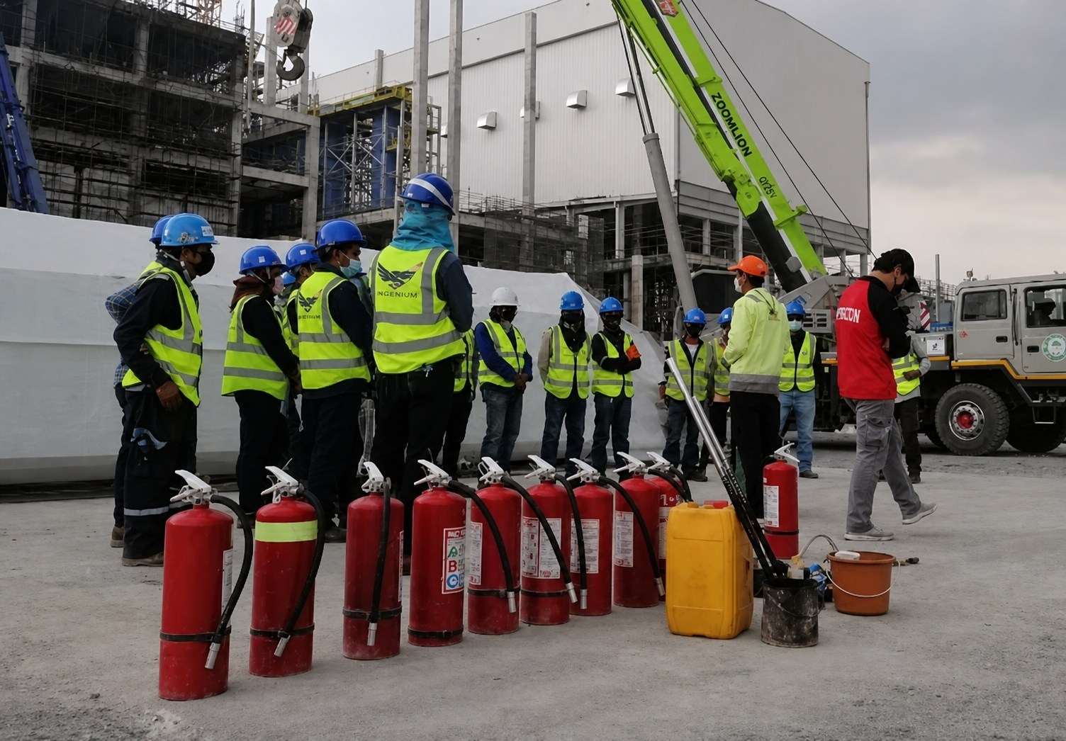 Firefighting and emergency-response training